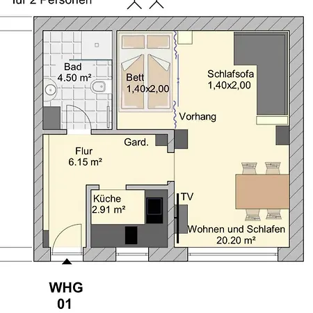 Gemuetlich 5, Netflix Und Kaffee Frei, Parken Vor Der Tuer Apartamento