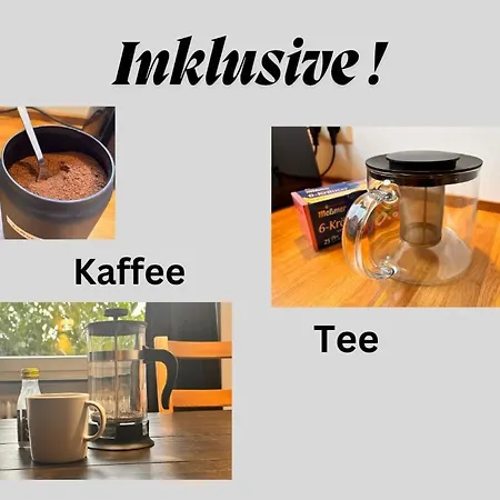 Gemuetlich 5, Netflix Und Kaffee Frei, Parken Vor Der Tuer Appartement