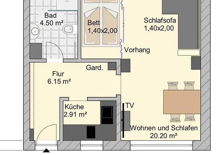 Gemuetlich 5, Netflix Und Kaffee Frei, Parken Vor Der Tuer Apartamento